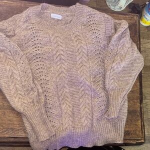 Calvin Klein Women's Sweater - Taupe